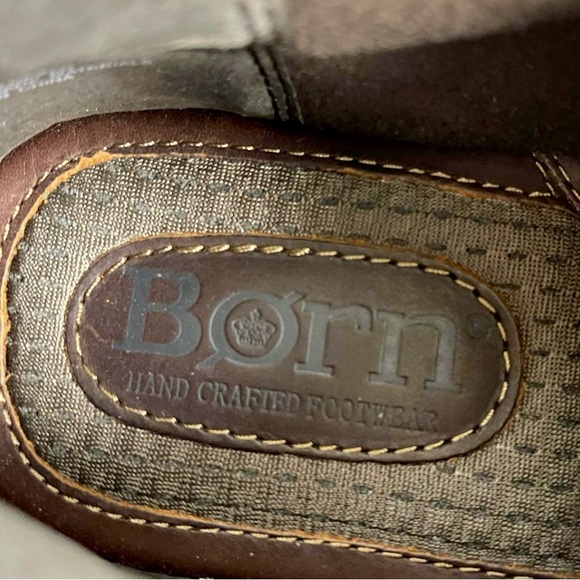 BORN Men’s Dark Brown Leather Lave Up Comfort Oxford Shoes, Size 9 - Picture 5 of 7